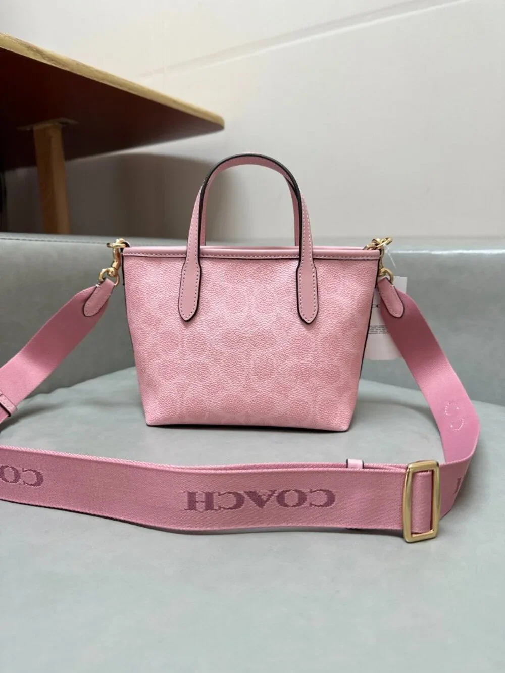 Coach Mini City Pink Tote Bag